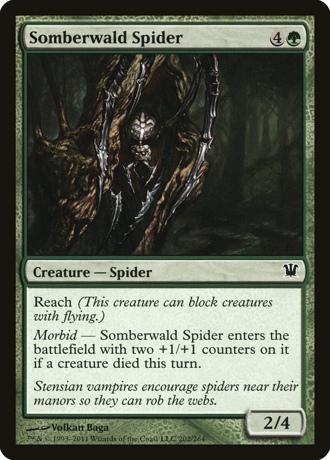 Somberwald Spider [Innistrad] | Galaxy Games LLC