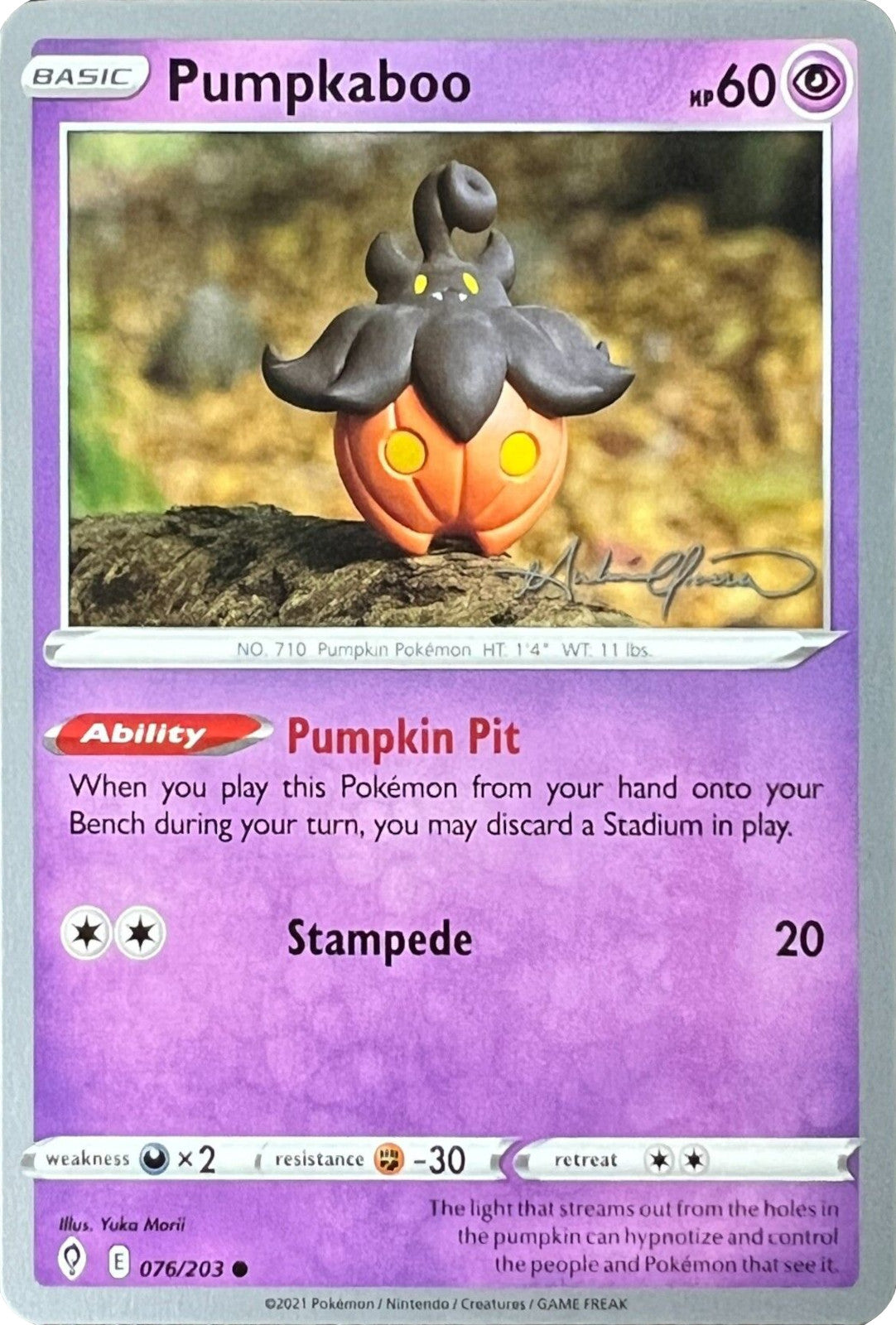 Pumpkaboo (076/203) (The Shape of Mew - Andre Chiasson) [World Championships 2022] | Galaxy Games LLC