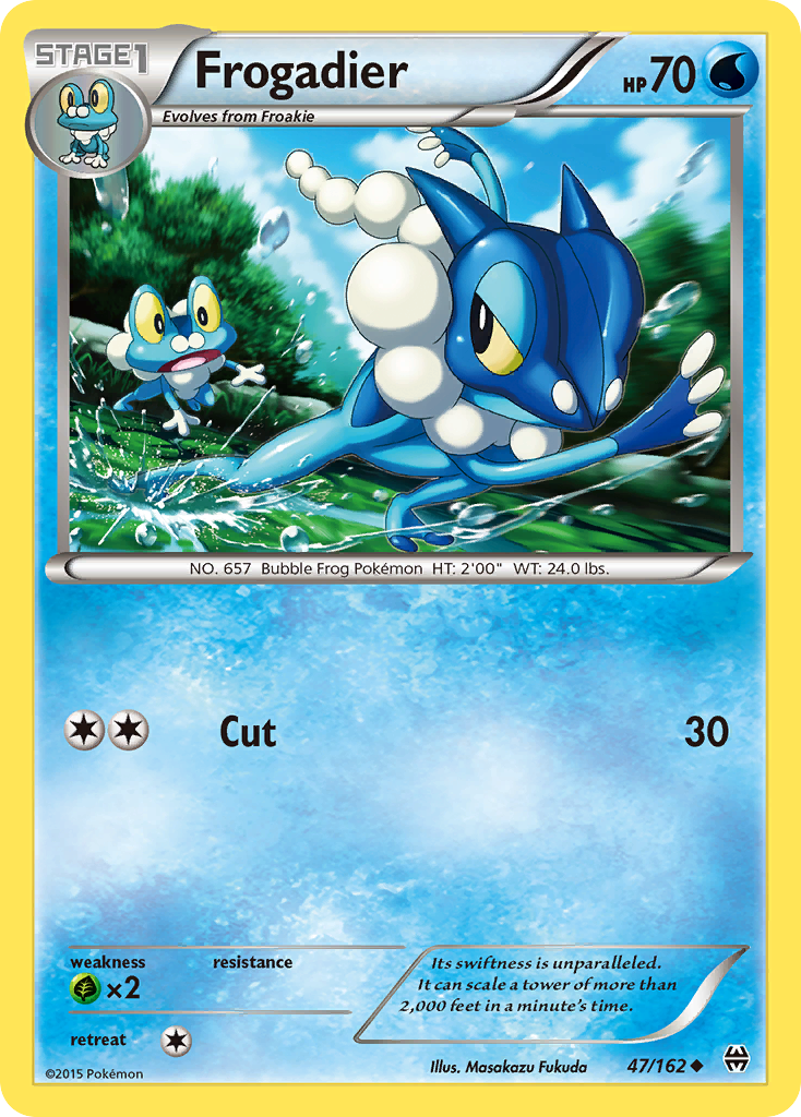 Frogadier (47/162) [XY: BREAKthrough] | Galaxy Games LLC