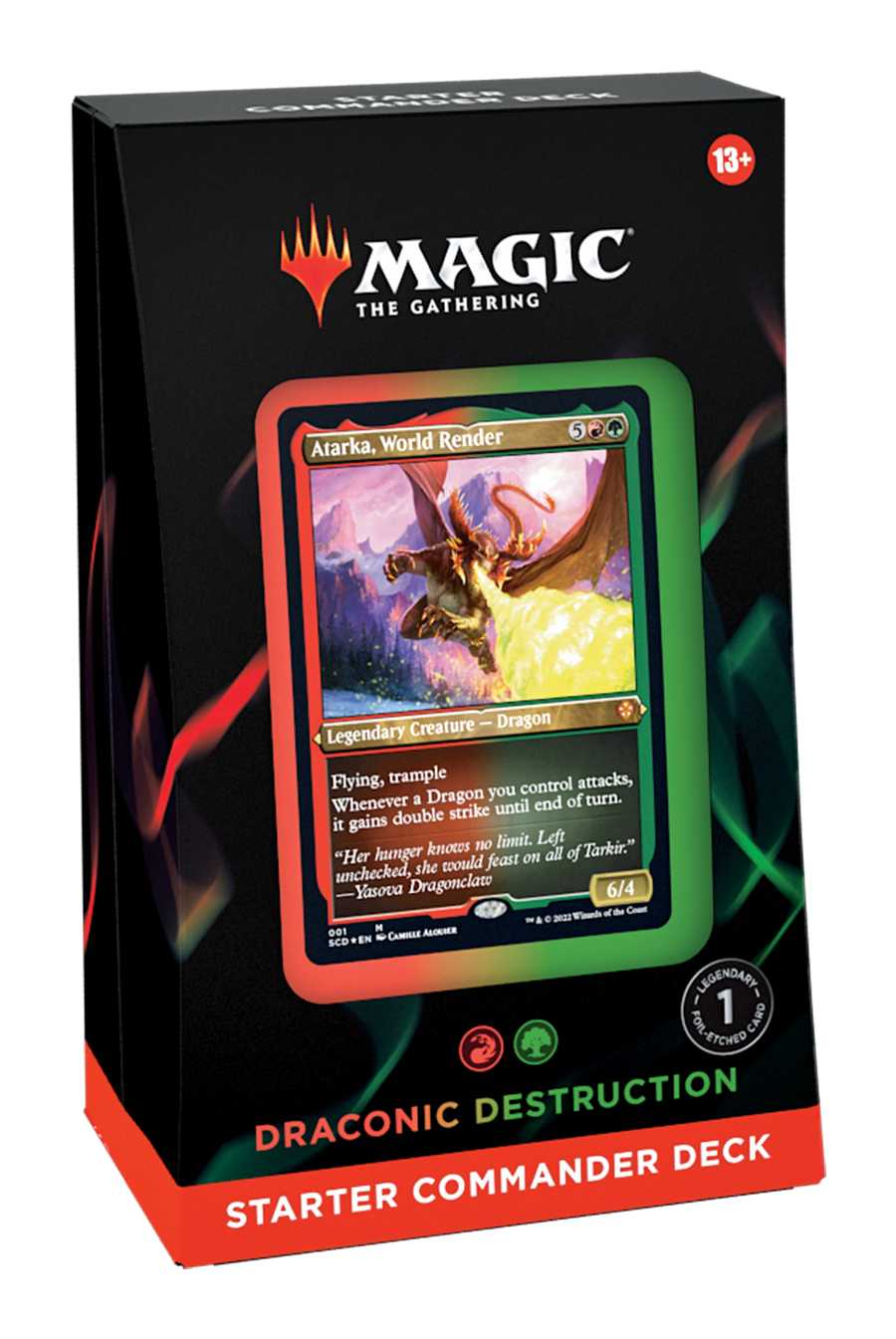 Starter Commander Deck (Draconic Destruction) | Galaxy Games LLC