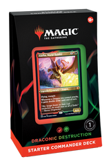 Starter Commander Deck (Draconic Destruction) | Galaxy Games LLC