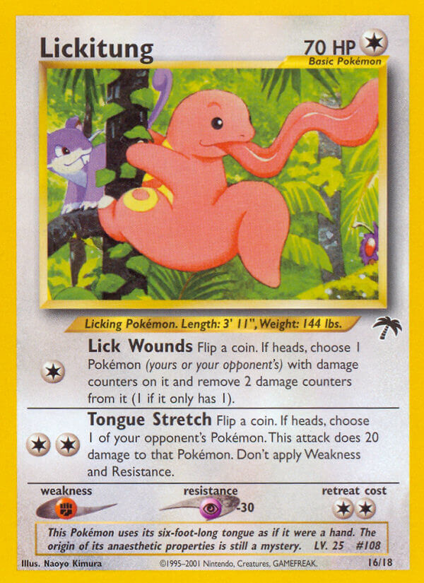 Lickitung (16/18) [Southern Islands] | Galaxy Games LLC