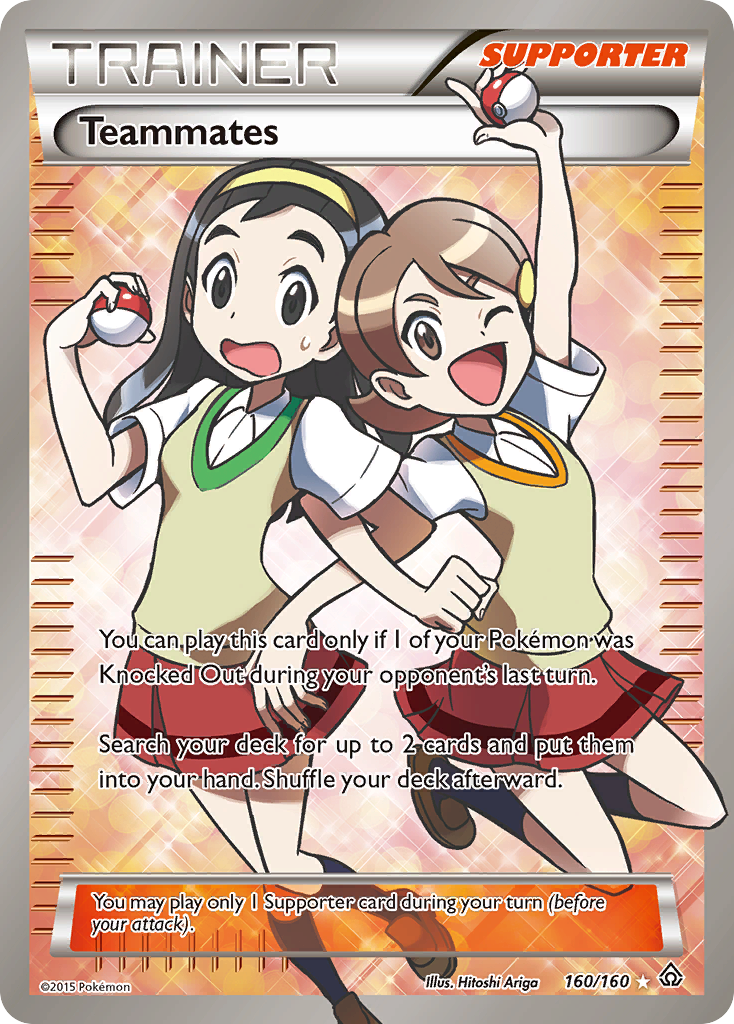 Teammates (160/160) [XY: Primal Clash] | Galaxy Games LLC