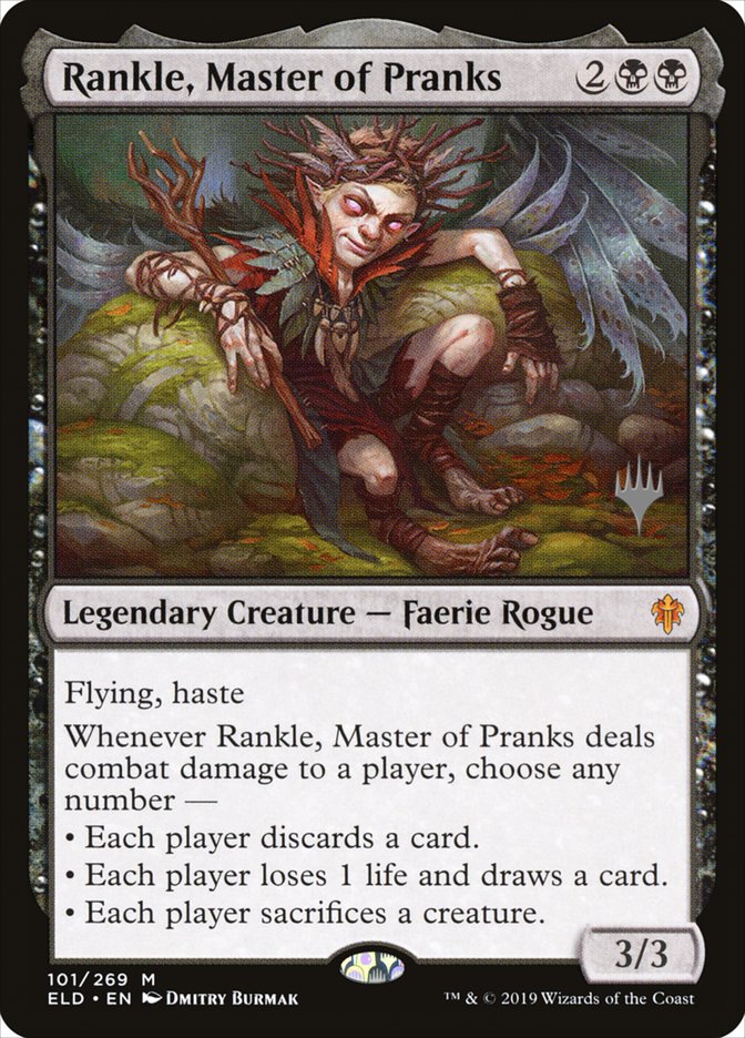 Rankle, Master of Pranks (Promo Pack) [Throne of Eldraine Promos] | Galaxy Games LLC