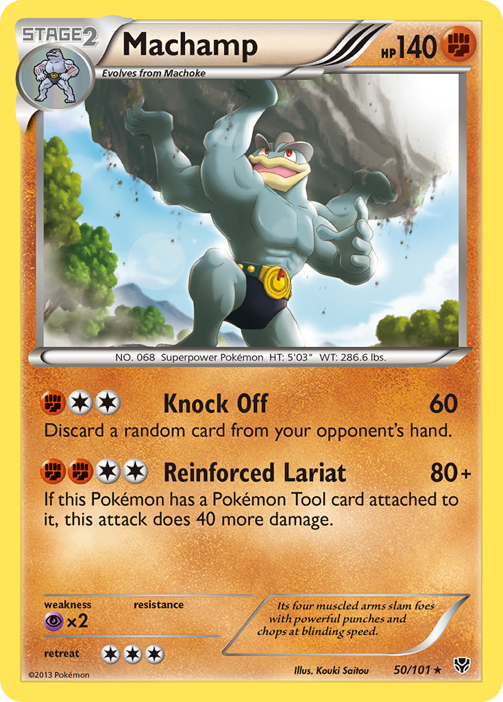 Machamp (50/101) [Black & White: Plasma Blast] | Galaxy Games LLC