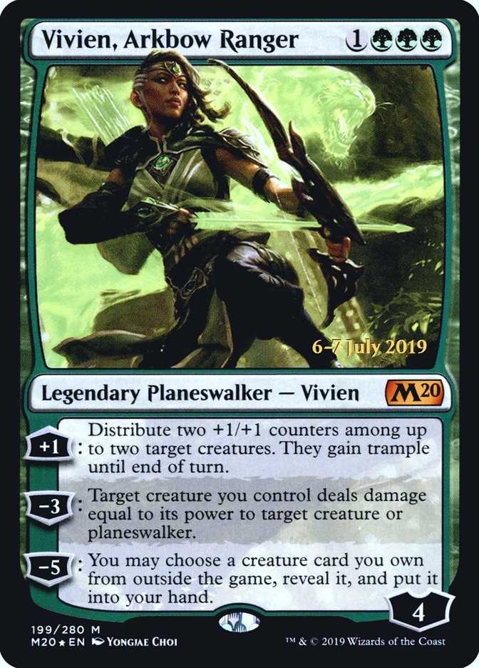 Vivien, Arkbow Ranger [Core Set 2020 Prerelease Promos] | Galaxy Games LLC