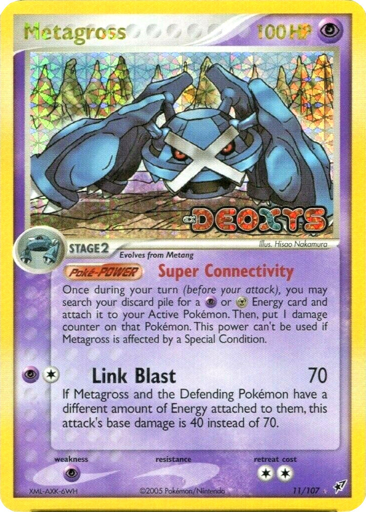 Metagross (11/107) (Stamped) [EX: Deoxys] | Galaxy Games LLC