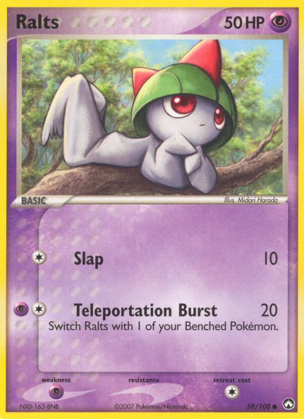 Ralts (59/108) [EX: Power Keepers] | Galaxy Games LLC