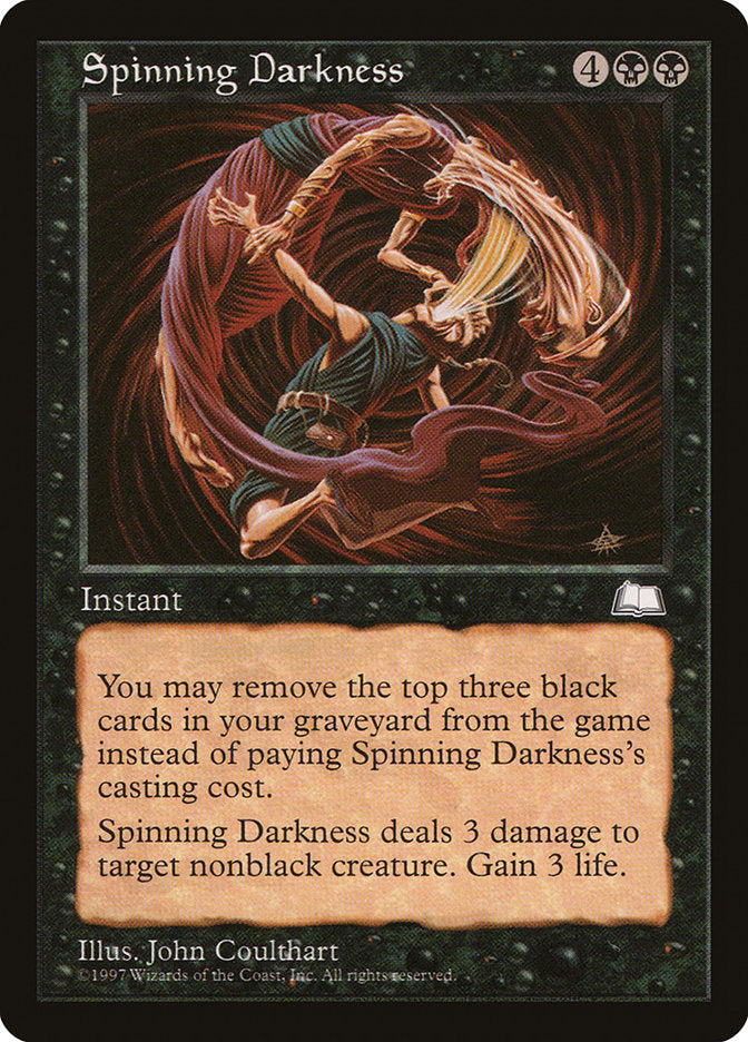 Spinning Darkness [Weatherlight] | Galaxy Games LLC
