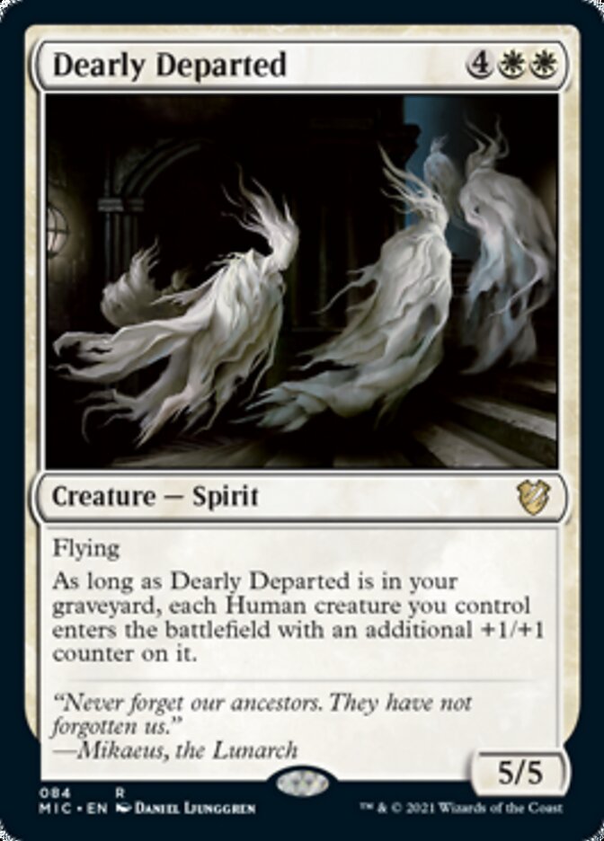 Dearly Departed [Innistrad: Midnight Hunt Commander] | Galaxy Games LLC