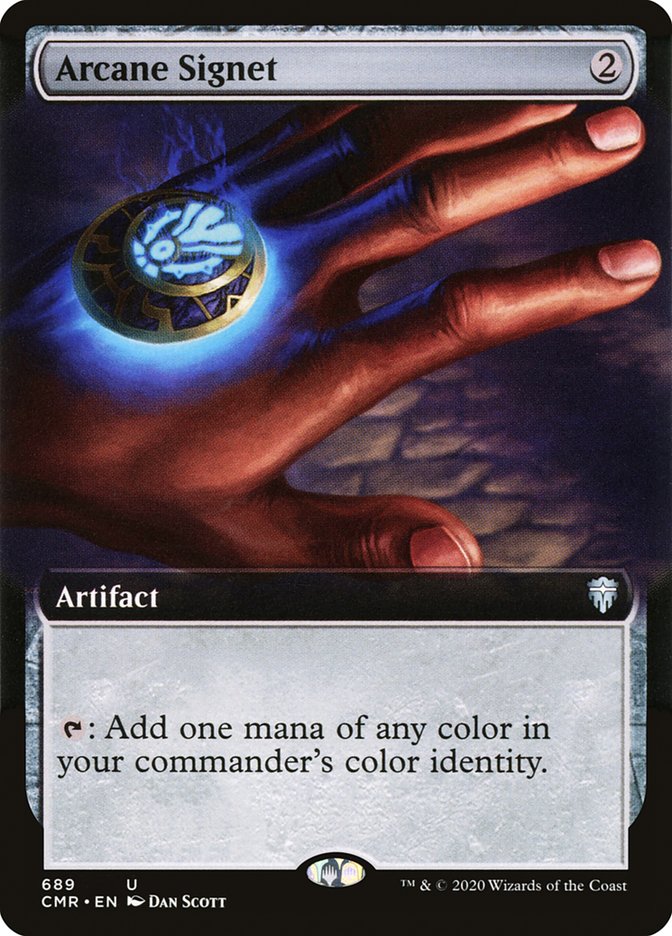 Arcane Signet (Extended Art) [Commander Legends] | Galaxy Games LLC