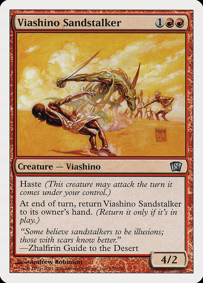Viashino Sandstalker [Eighth Edition] | Galaxy Games LLC
