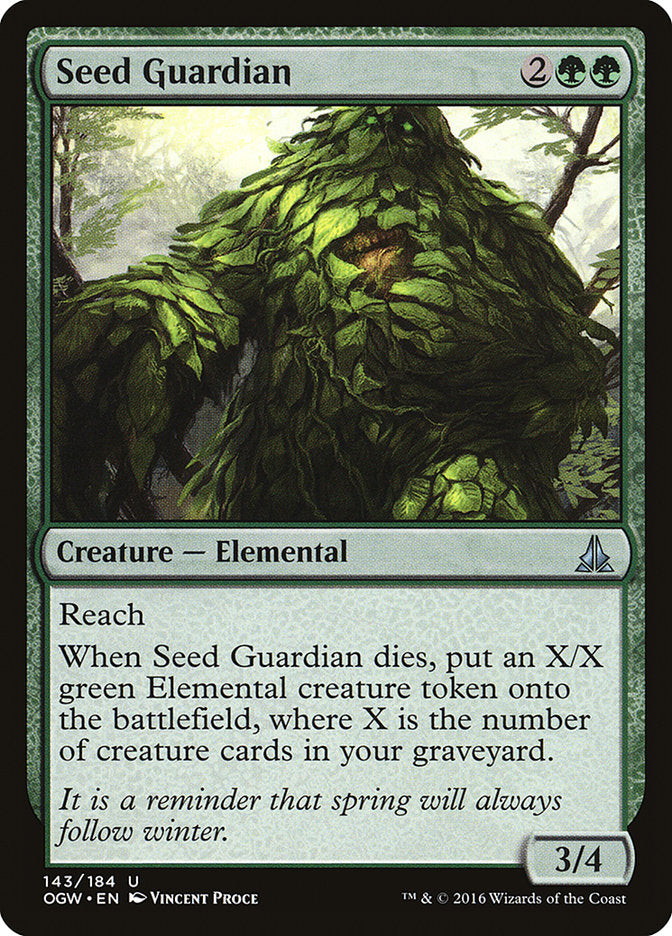 Seed Guardian [Oath of the Gatewatch] | Galaxy Games LLC