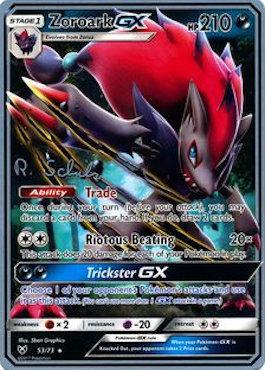 Zoroark GX (53/73) (Victory Map - Robin Schulz) [World Championships 2018] | Galaxy Games LLC