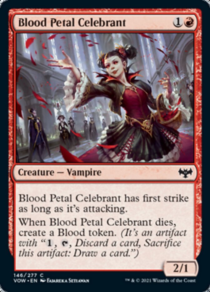 Blood Petal Celebrant [Innistrad: Crimson Vow] | Galaxy Games LLC