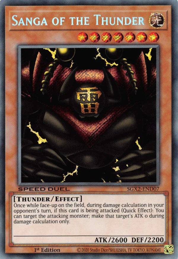 Sanga of the Thunder [SGX2-END07] Secret Rare | Galaxy Games LLC