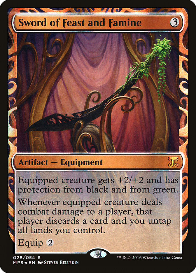 Sword of Feast and Famine [Kaladesh Inventions] | Galaxy Games LLC