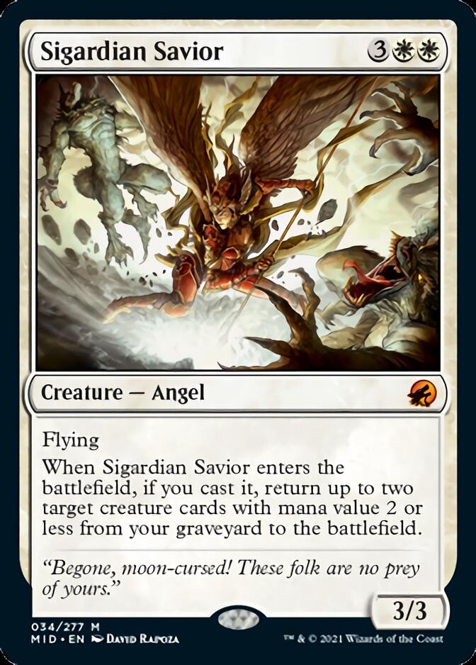 Sigardian Savior [Innistrad: Midnight Hunt] | Galaxy Games LLC