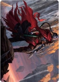 Anowon, the Ruin Thief Art Card [Zendikar Rising Art Series] | Galaxy Games LLC