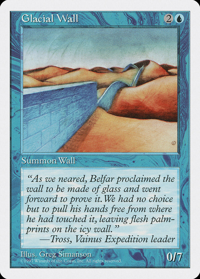 Glacial Wall [Fifth Edition] | Galaxy Games LLC