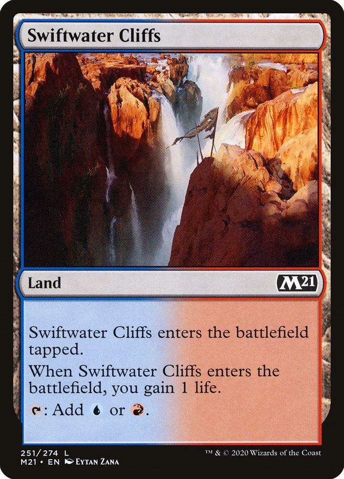 Swiftwater Cliffs [Core Set 2021] | Galaxy Games LLC