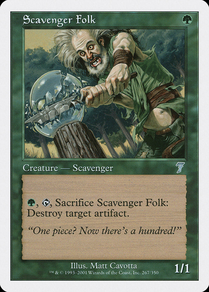 Scavenger Folk [Seventh Edition] | Galaxy Games LLC