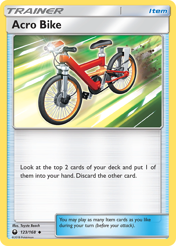 Acro Bike (123/168) [Sun & Moon: Celestial Storm] | Galaxy Games LLC