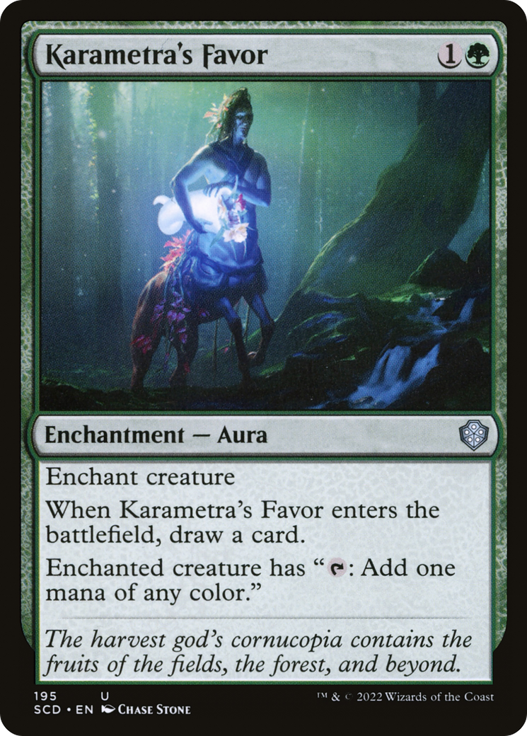 Karametra's Favor [Starter Commander Decks] | Galaxy Games LLC