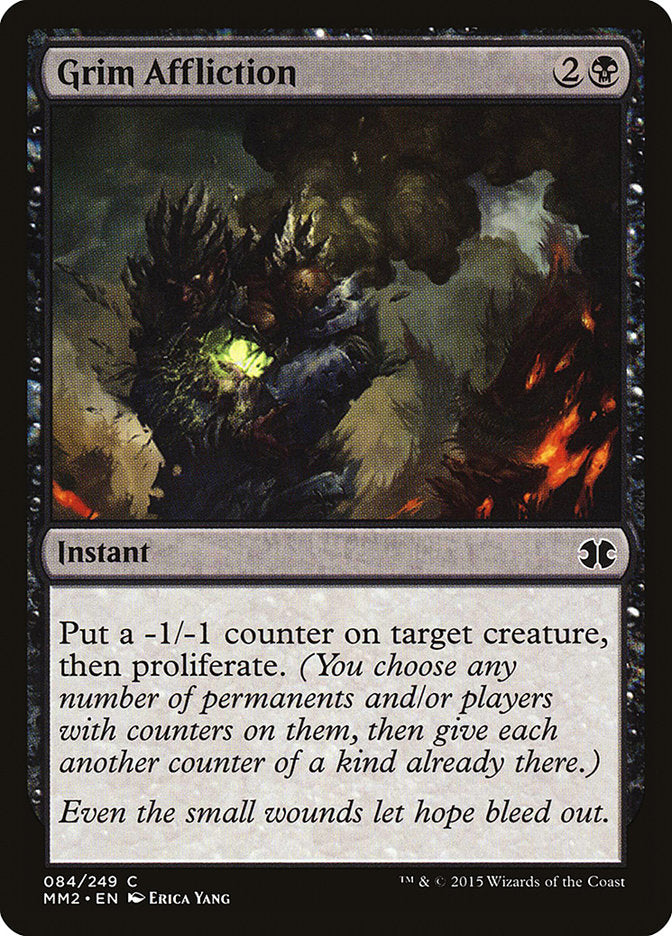 Grim Affliction [Modern Masters 2015] | Galaxy Games LLC