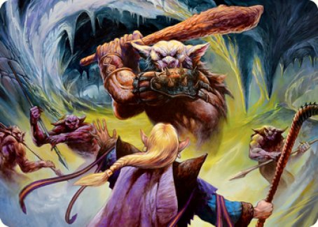 Den of the Bugbear (Dungeon Module) Art Card [Dungeons & Dragons: Adventures in the Forgotten Realms Art Series] | Galaxy Games LLC