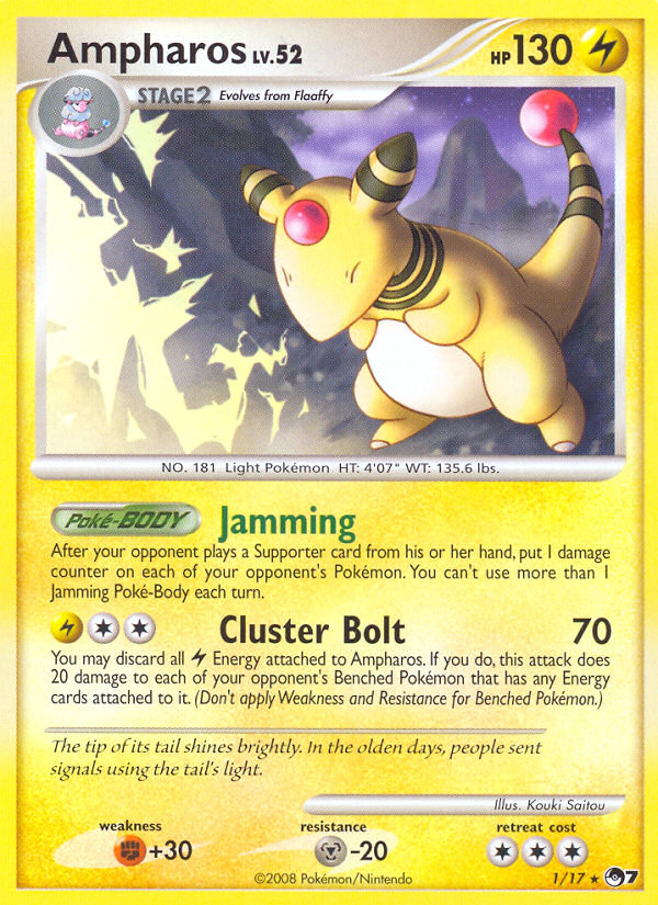 Ampharos (1/17) [POP Series 7] | Galaxy Games LLC