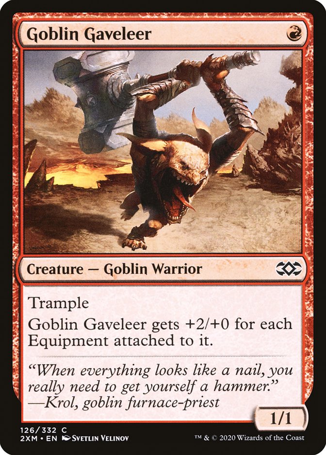 Goblin Gaveleer [Double Masters] | Galaxy Games LLC