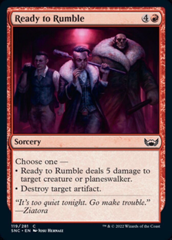 Ready to Rumble [Streets of New Capenna] | Galaxy Games LLC