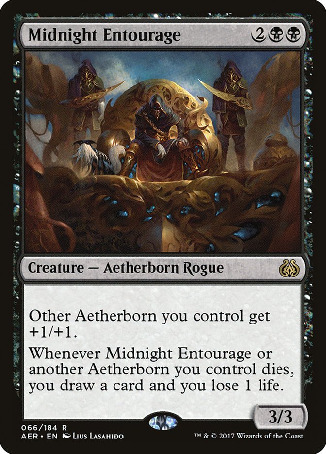 Midnight Entourage [Aether Revolt] | Galaxy Games LLC