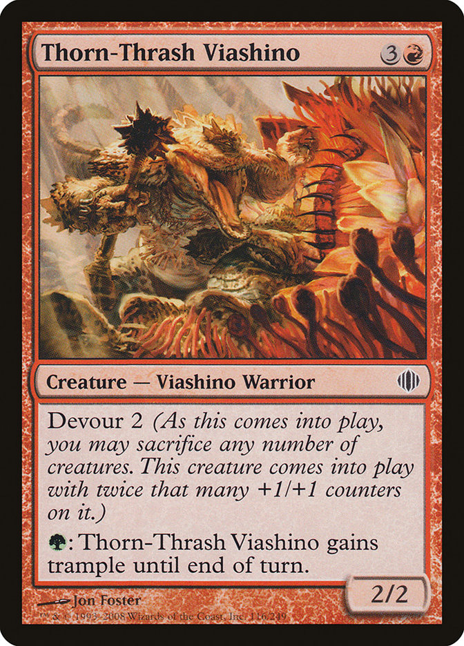 Thorn-Thrash Viashino [Shards of Alara] | Galaxy Games LLC