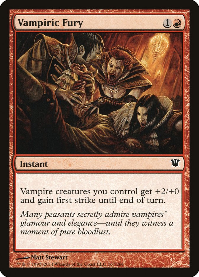 Vampiric Fury [Innistrad] | Galaxy Games LLC