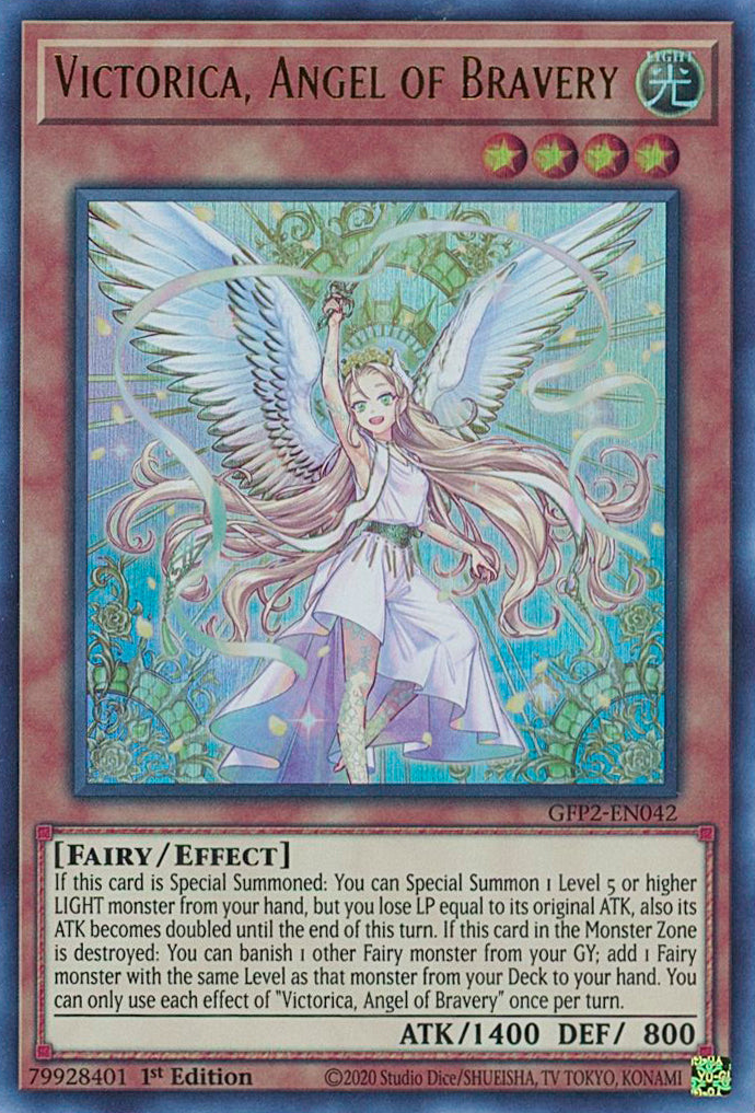 Victorica, Angel of Bravery [GFP2-EN042] Ultra Rare | Galaxy Games LLC