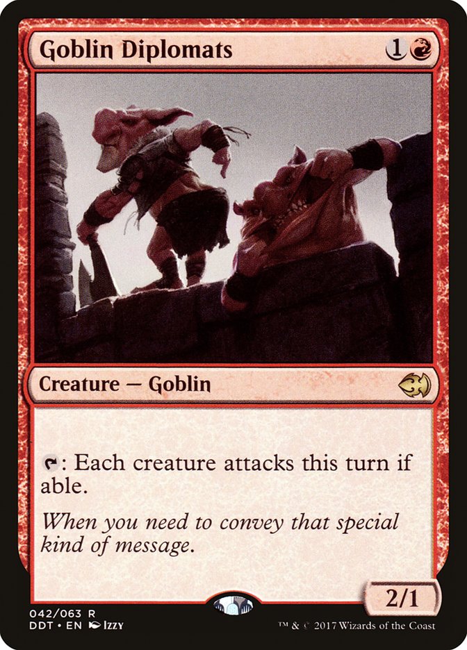 Goblin Diplomats [Duel Decks: Merfolk vs. Goblins] | Galaxy Games LLC