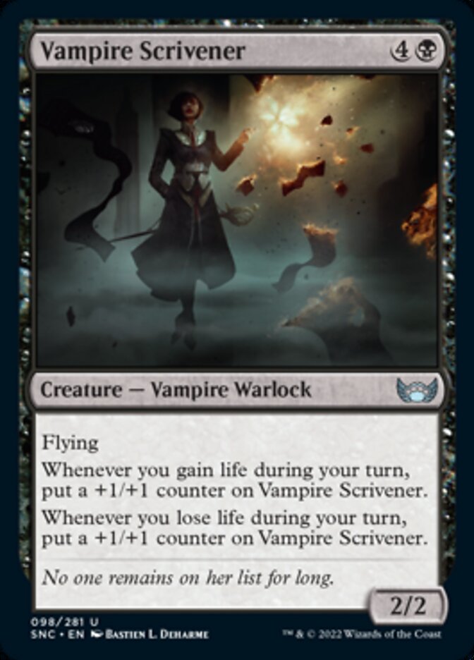 Vampire Scrivener [Streets of New Capenna] | Galaxy Games LLC