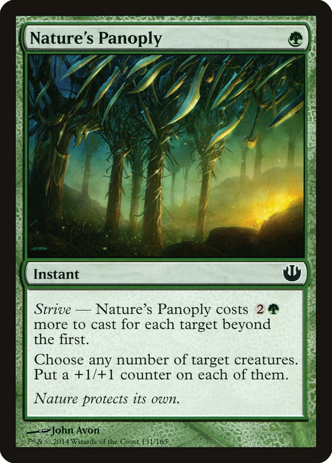 Nature's Panoply [Journey into Nyx] | Galaxy Games LLC