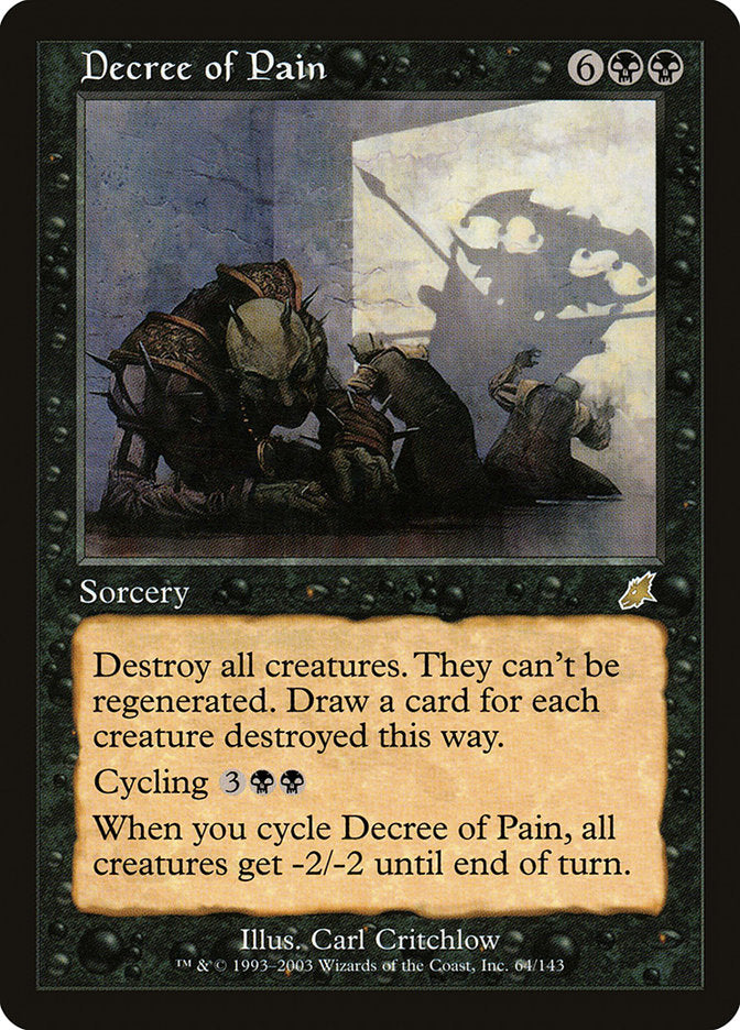 Decree of Pain [Scourge] | Galaxy Games LLC