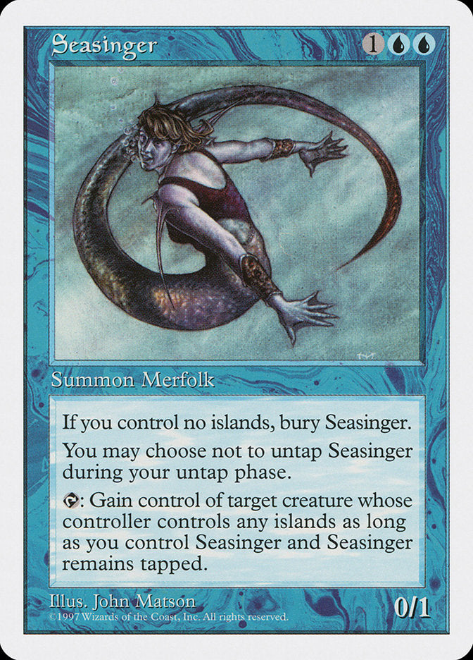 Seasinger [Fifth Edition] | Galaxy Games LLC