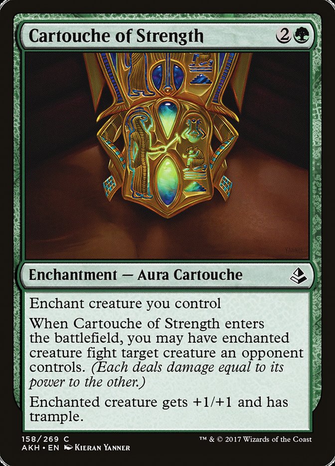 Cartouche of Strength [Amonkhet] | Galaxy Games LLC