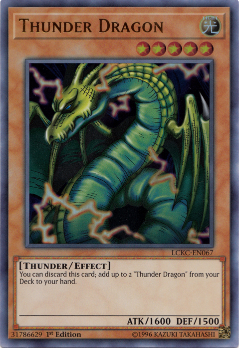 Thunder Dragon [LCKC-EN067] Ultra Rare | Galaxy Games LLC