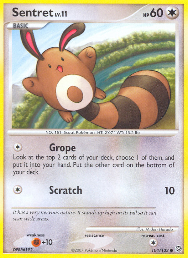 Sentret (104/132) [Diamond & Pearl: Secret Wonders] | Galaxy Games LLC