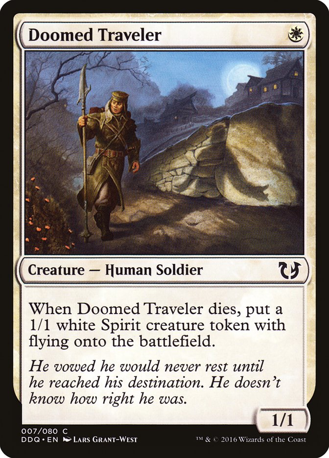 Doomed Traveler [Duel Decks: Blessed vs. Cursed] | Galaxy Games LLC