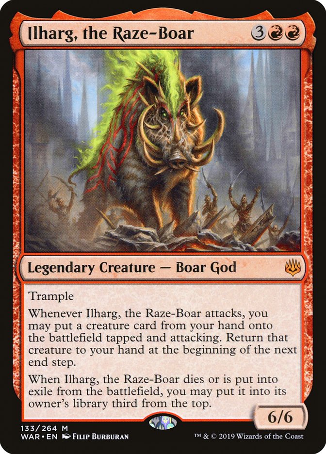 Ilharg, the Raze-Boar [War of the Spark] | Galaxy Games LLC