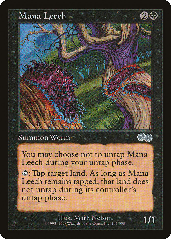 Mana Leech [Urza's Saga] | Galaxy Games LLC