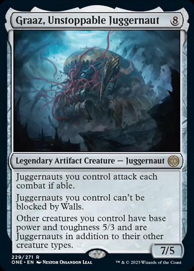 Graaz, Unstoppable Juggernaut [Phyrexia: All Will Be One] | Galaxy Games LLC