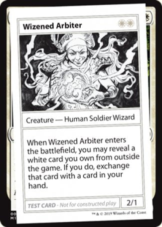 Wizened Arbiter (2021 Edition) [Mystery Booster Playtest Cards] | Galaxy Games LLC